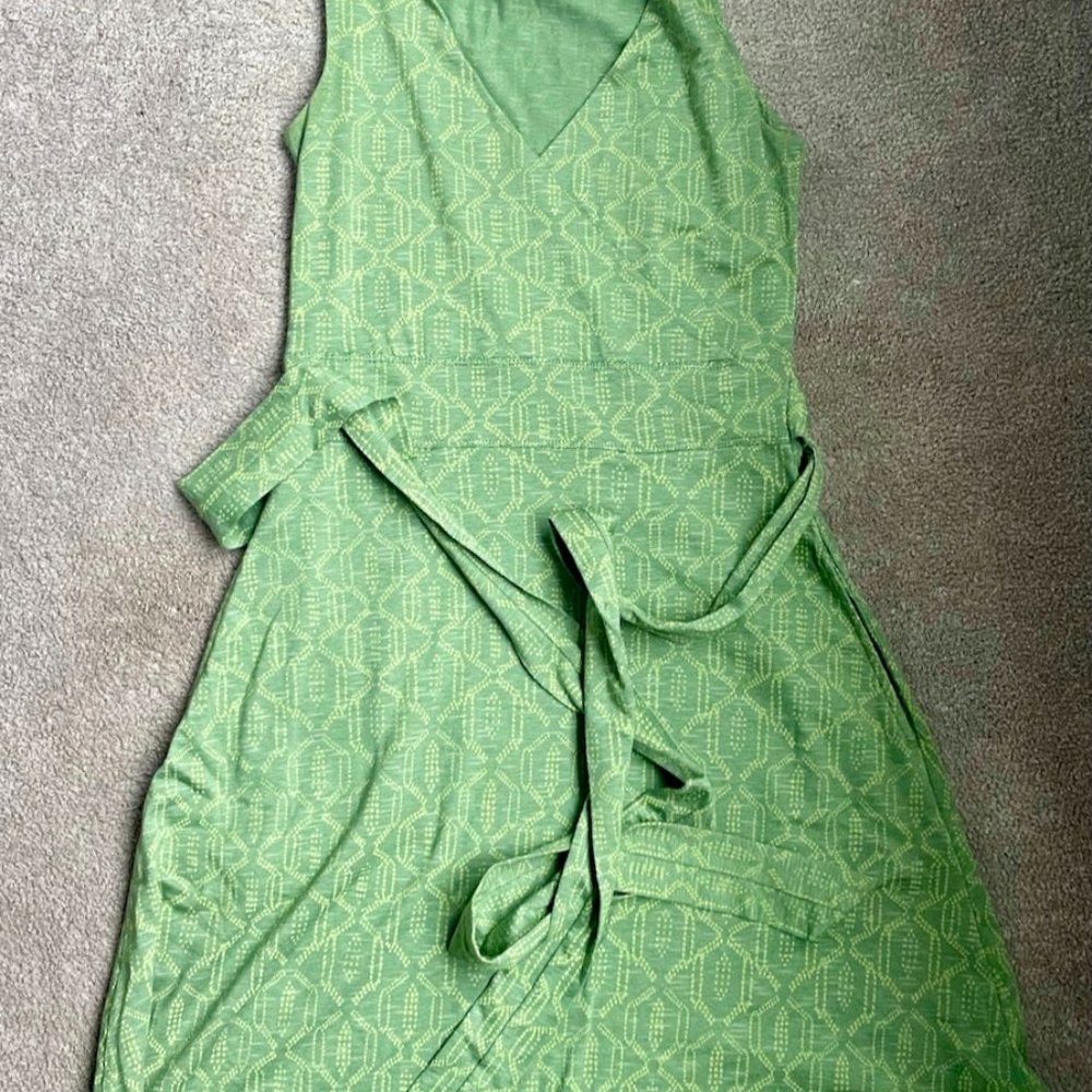 Toad & Co Cue Wrap Sleeveless Dress